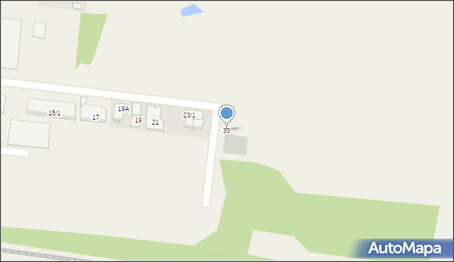 Zaścianki, Usługowa, 33, mapa Zaścianki