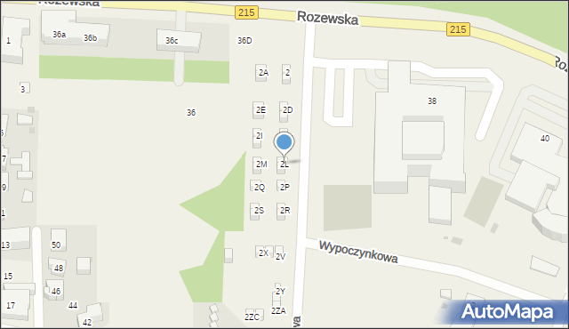 Jastrzębia Góra, Uzdrowiskowa, 2L, mapa Jastrzębia Góra