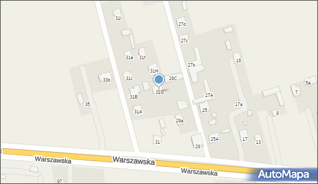 Aleksandrówka, Warszawska, 31G, mapa Aleksandrówka