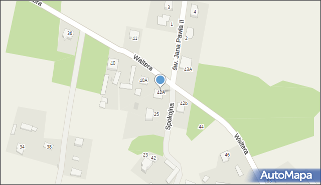 Antonie, Waltera Edmunda, ks., 42A, mapa Antonie