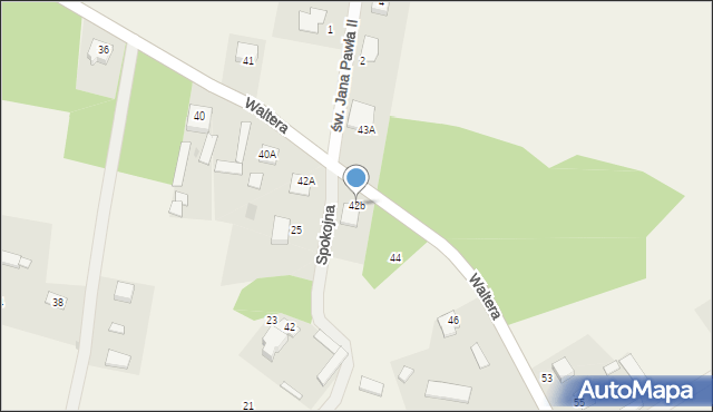 Antonie, Waltera Edmunda, ks., 42b, mapa Antonie