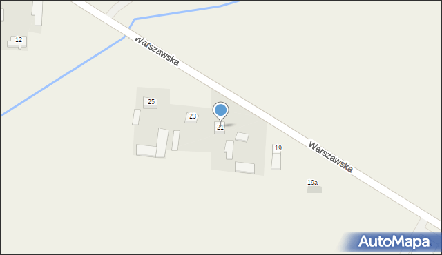 Baboszewo, Warszawska, 21, mapa Baboszewo