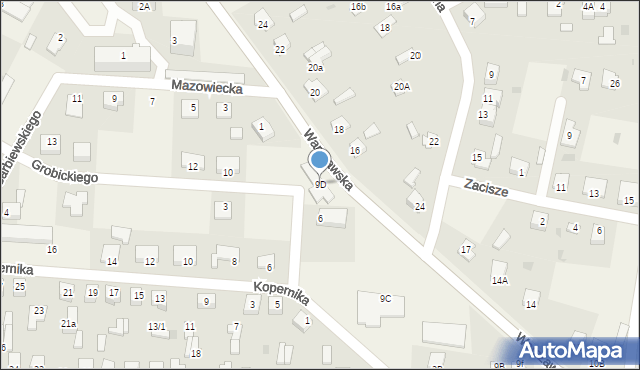 Baboszewo, Warszawska, 9D, mapa Baboszewo