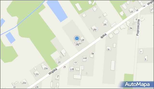 Bartkowice, Wąska, 18g, mapa Bartkowice