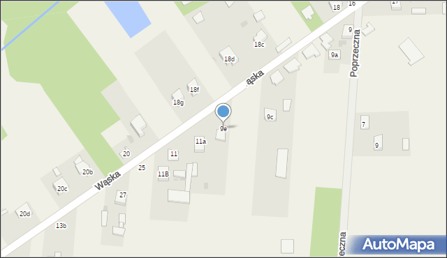 Bartkowice, Wąska, 9e, mapa Bartkowice