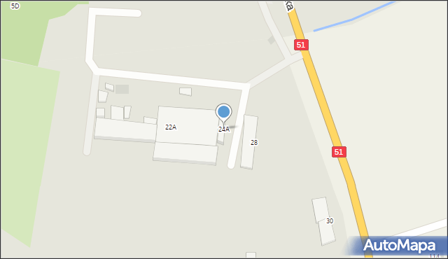 Bartoszyce, Warszawska, 24A, mapa Bartoszyce