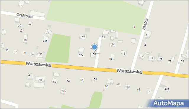 Bieruń, Warszawska, 59, mapa Bieruń