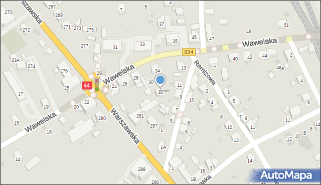 Bieruń, Wawelska, 32, mapa Bieruń