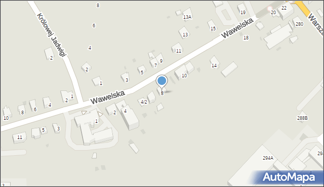 Bieruń, Wawelska, 8, mapa Bieruń