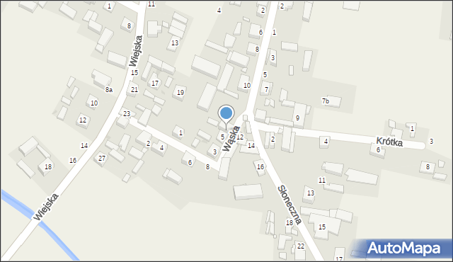 Błotnica, Wąska, 7, mapa Błotnica