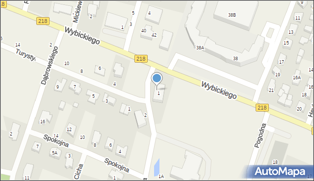 Bojano, Wawelska, 3, mapa Bojano