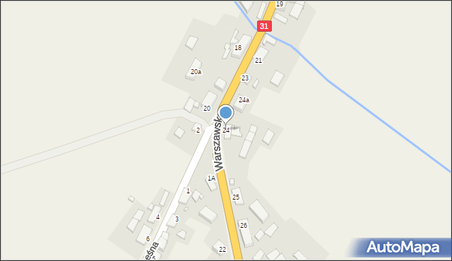Boleszkowice, Warszawska, 24, mapa Boleszkowice