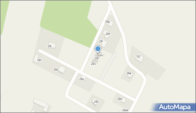 Borkowo Kościelne, Warszawska, 29m, mapa Borkowo Kościelne