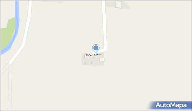 Borzęcin, Waryś, 360, mapa Borzęcin