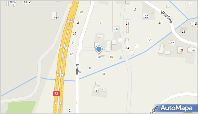 Brzozówka, Warszawska, 10, mapa Brzozówka