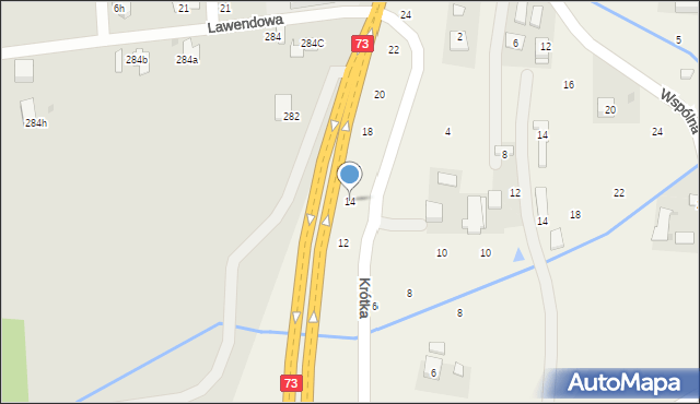 Brzozówka, Warszawska, 14, mapa Brzozówka