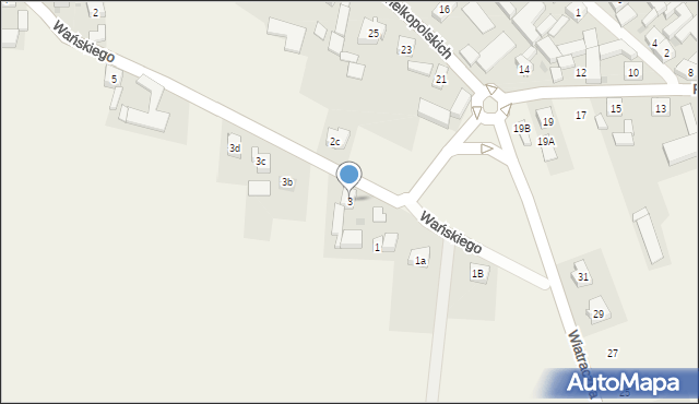 Bukówiec Górny, Wańskiego Jana, 3, mapa Bukówiec Górny