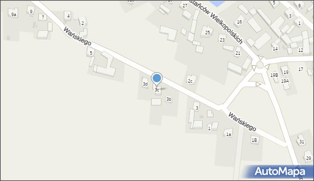 Bukówiec Górny, Wańskiego Jana, 3c, mapa Bukówiec Górny