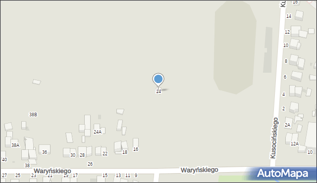 Busko-Zdrój, Waryńskiego Ludwika, 14, mapa Busko-Zdrój