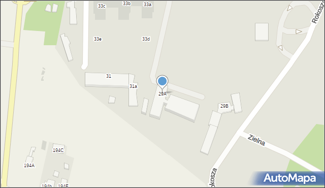 Busko-Zdrój, Waryńskiego Ludwika, 29A, mapa Busko-Zdrój