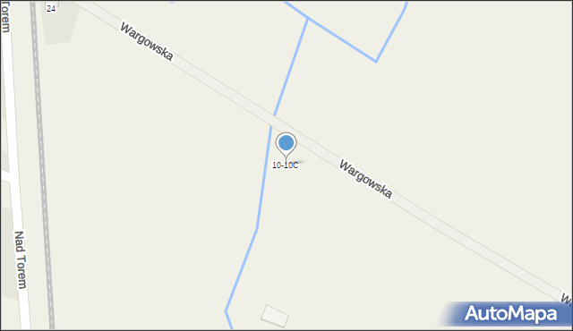 Chludowo, Wargowska, 10-10C, mapa Chludowo