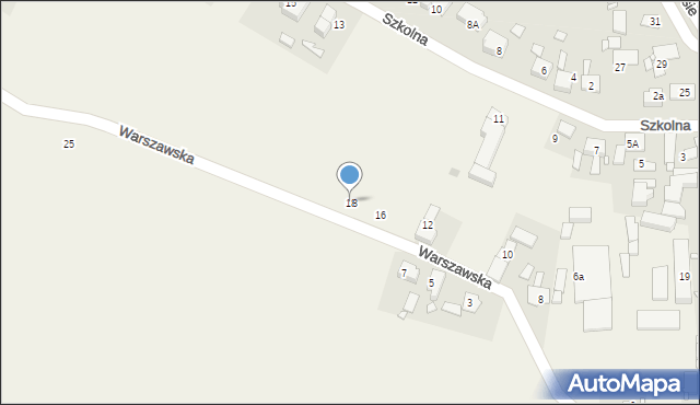 Chróścice, Warszawska, 18, mapa Chróścice