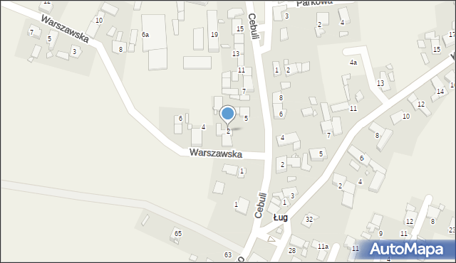 Chróścice, Warszawska, 2, mapa Chróścice