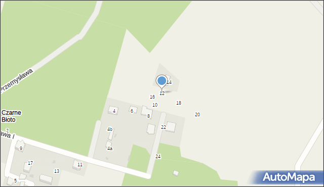 Chwaszczyno, Warcisława I, 12, mapa Chwaszczyno