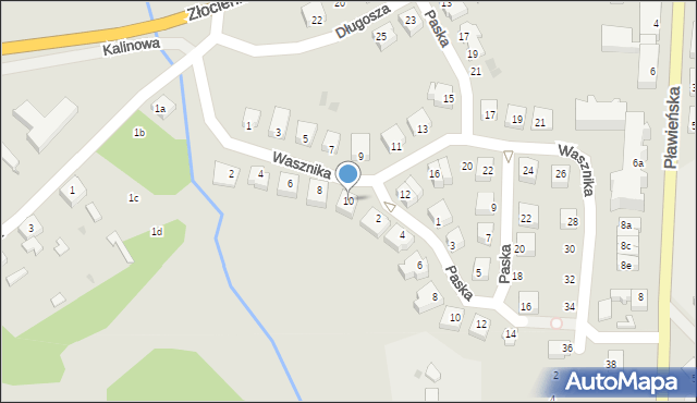 Czaplinek, Wasznika Pawła, 10, mapa Czaplinek