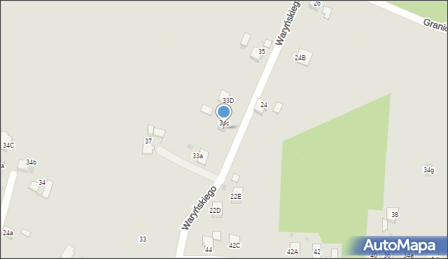 Czerwionka-Leszczyny, Waryńskiego Ludwika, 37A, mapa Czerwionka-Leszczyny