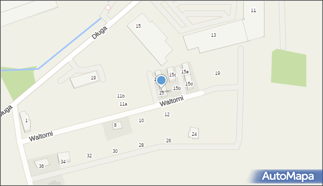 Dawidy Bankowe, Waltorni, 15, mapa Dawidy Bankowe