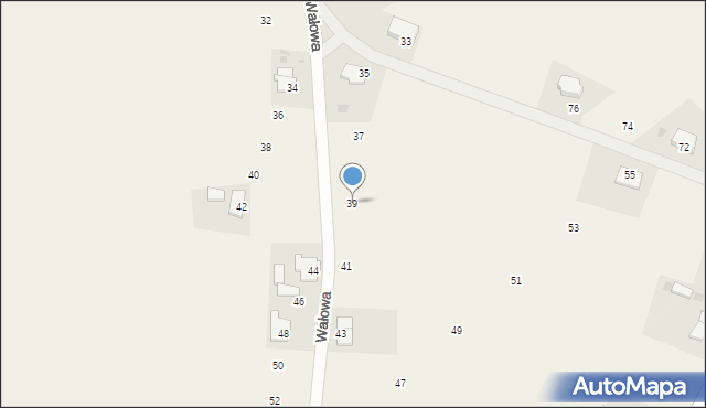 Drewnica, Wałowa, 39, mapa Drewnica