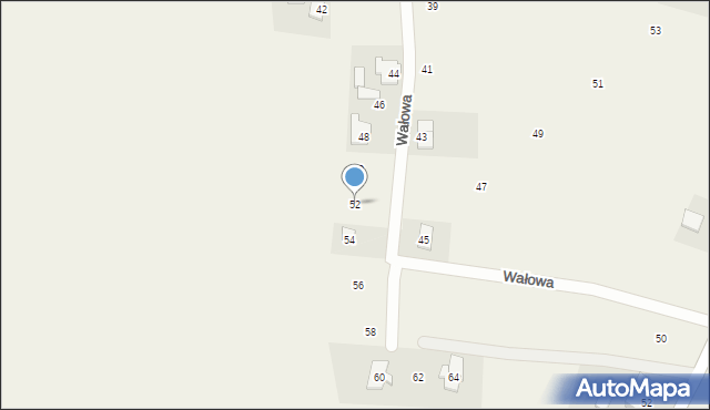 Drewnica, Wałowa, 52, mapa Drewnica