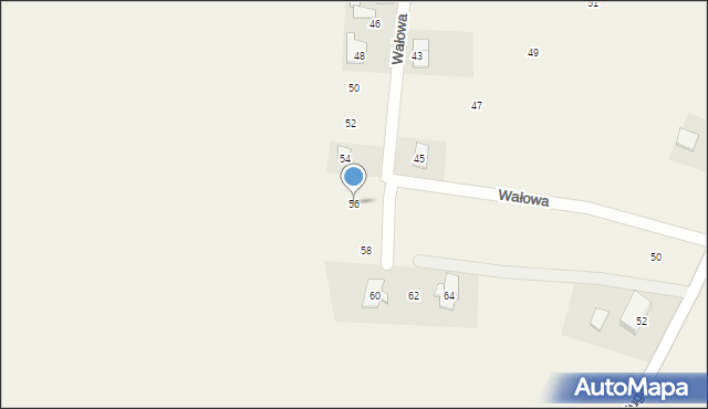 Drewnica, Wałowa, 56, mapa Drewnica