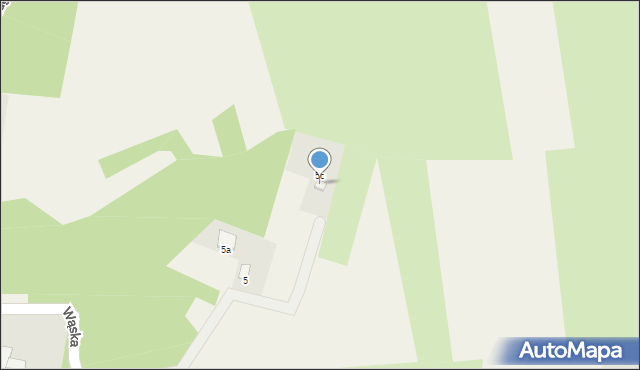 Drzewce, Wąska, 5d, mapa Drzewce