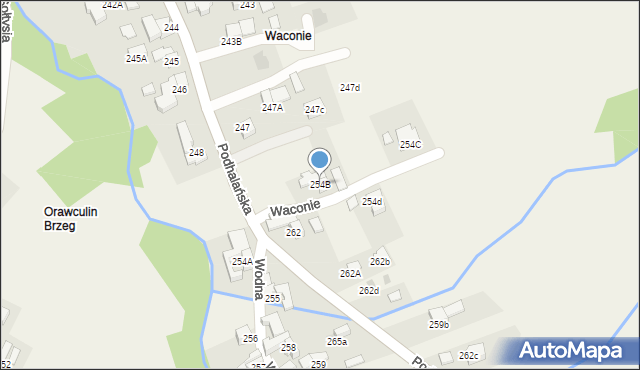 Dzianisz, Waconie, 1, mapa Dzianisz