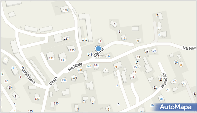 Dziekanowice, Wąska, 2, mapa Dziekanowice