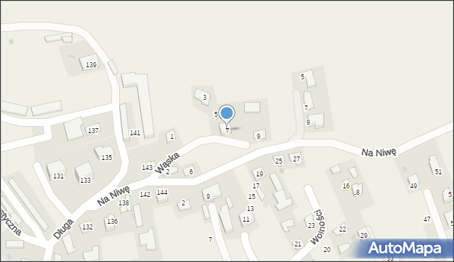 Dziekanowice, Wąska, 7, mapa Dziekanowice