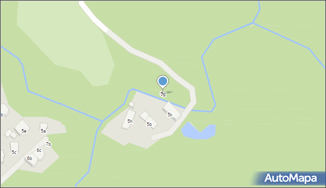 Elbląg, Waryńskiego Ludwika, 5g, mapa Elbląga