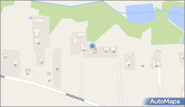 Frydrychowice, Wadowicka, 45, mapa Frydrychowice