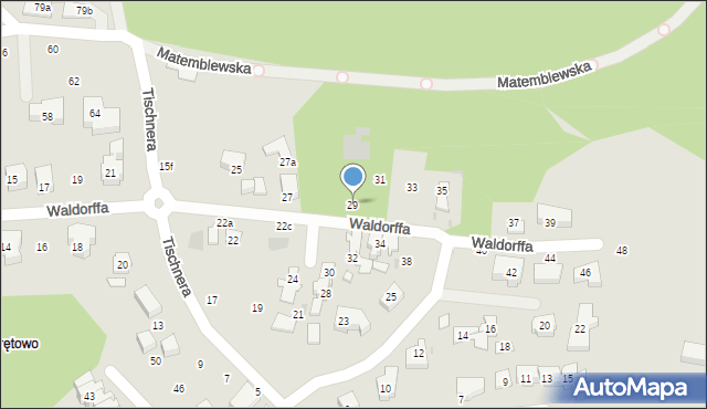 Gdańsk, Waldorffa Jerzego, 29, mapa Gdańska