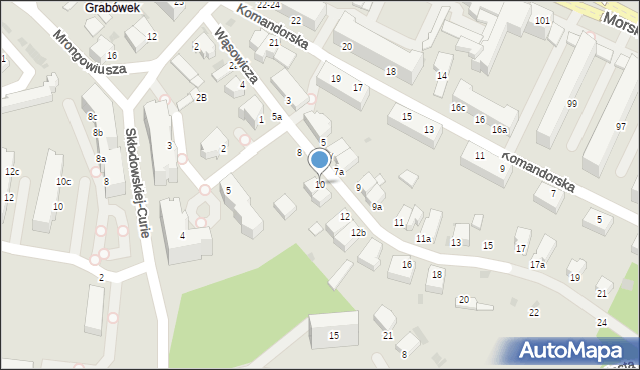 Gdynia, Wąsowicza Stanisława, 10, mapa Gdyni