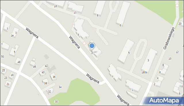 Gdynia, Wagnera Władysława, 2, mapa Gdyni