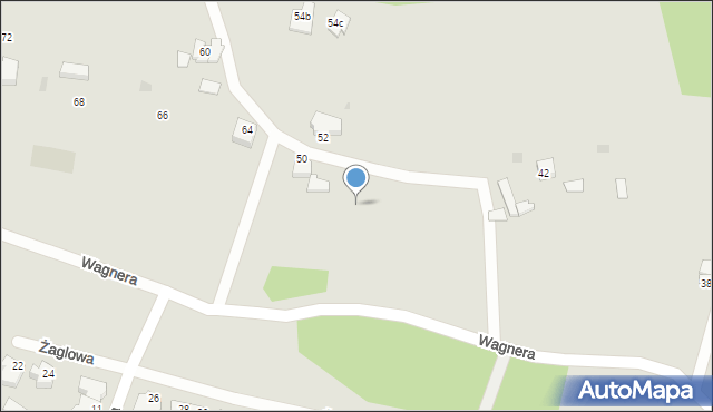 Gdynia, Wagnera Władysława, 44, mapa Gdyni