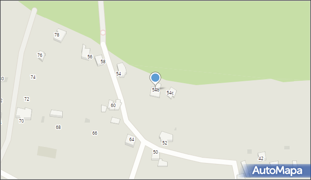 Gdynia, Wagnera Władysława, 54b, mapa Gdyni