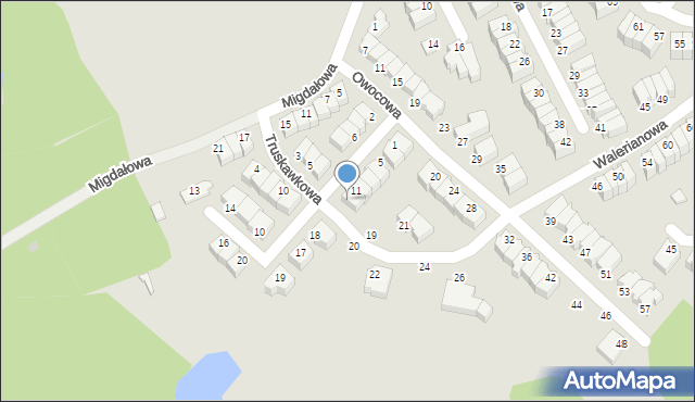 Gdynia, Warzywna, 13, mapa Gdyni