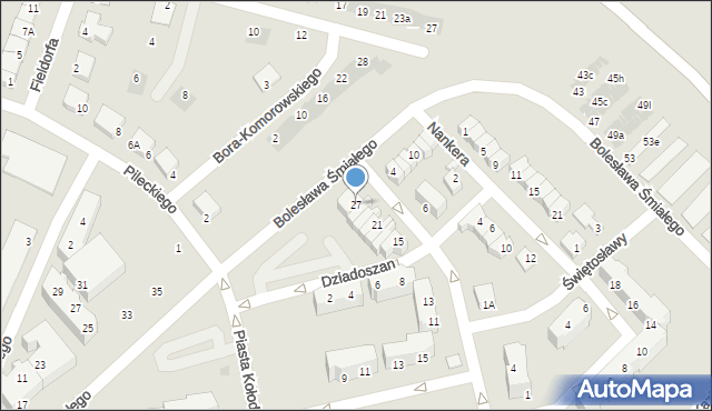 Głogów, Wawelska, 27, mapa Głogów
