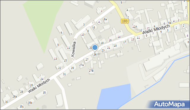 Gołańcz, Walki Młodych, 25, mapa Gołańcz
