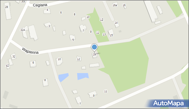 Golub-Dobrzyń, Wapienna, 14, mapa Golub-Dobrzyń