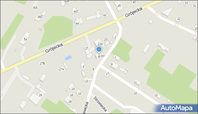 Góra Kalwaria, Walewicka, 6, mapa Góra Kalwaria